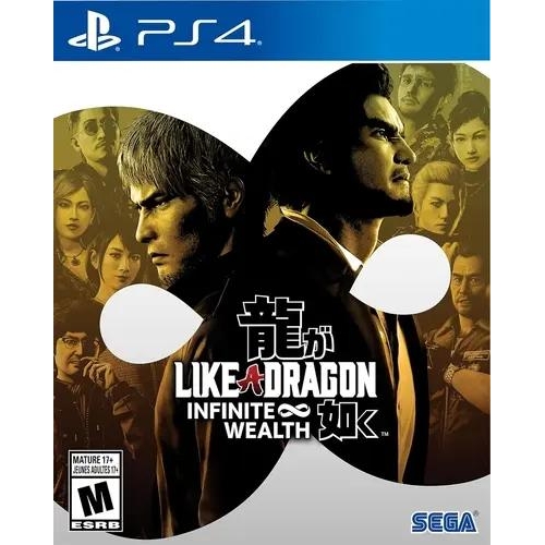 Игра Like a Dragon Infinite Wealth (PS4)